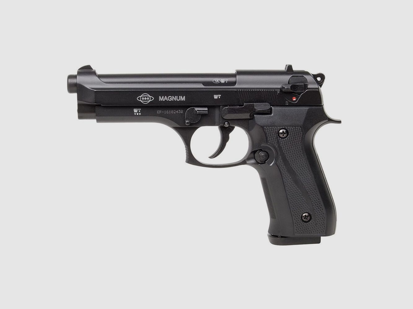 Ekol Firat Magnum schreckschusspistool 9mm P.A.K. zwart