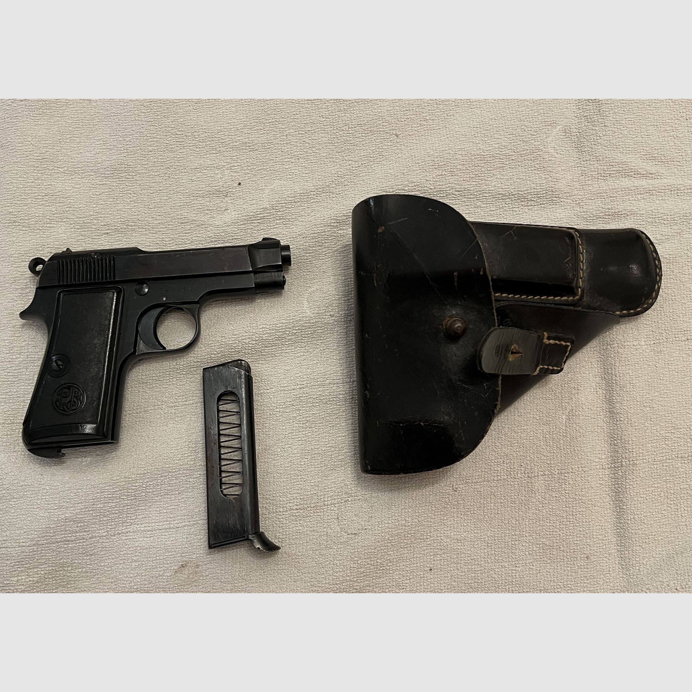 Halve automatische pistool Pietro Beretta Gardone 7,65mm