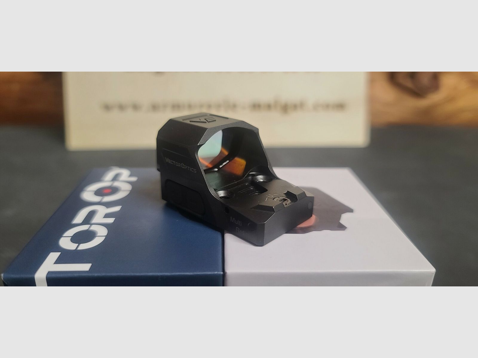VECTOR OPTICS ROTPOINTVISIER FRENZY-X 1X19X28 GENII TITAN MULTI-RETIKEL, Bild 3 von 4