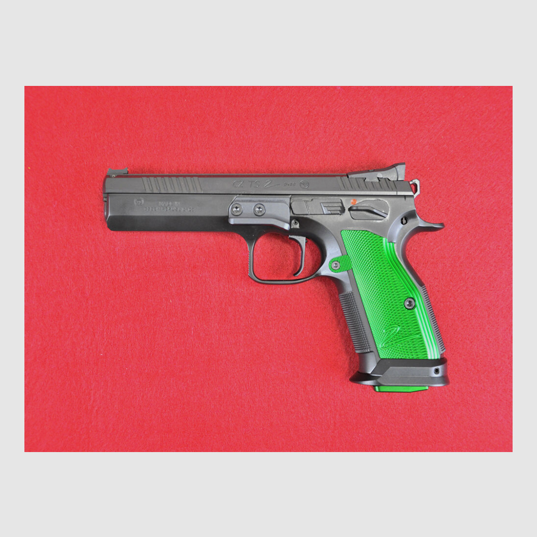 CZ TS 2 Racing Green SA 9mm Luger