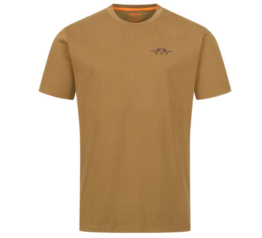 Blaser Argali Badge T-Shirt 26 261005-006/231 – Matt Gold, image 1 of 3