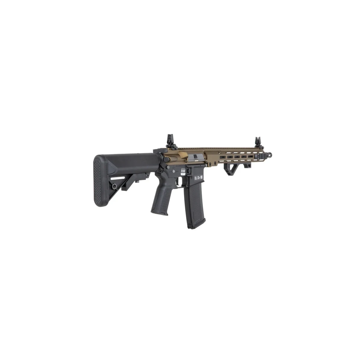 SA M4 Carbine M-LOK (SA-P22 PRIME™ Aster II ETU BLDC™) Fucile Airsoft Libero da 18 – Chaos Bronze -F-, immagine 6 di 24