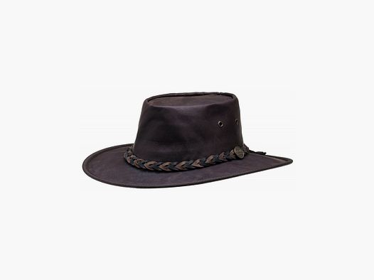 Chapeau Squashy ''Kangaroo'' brun foncé. T 60/61 cm