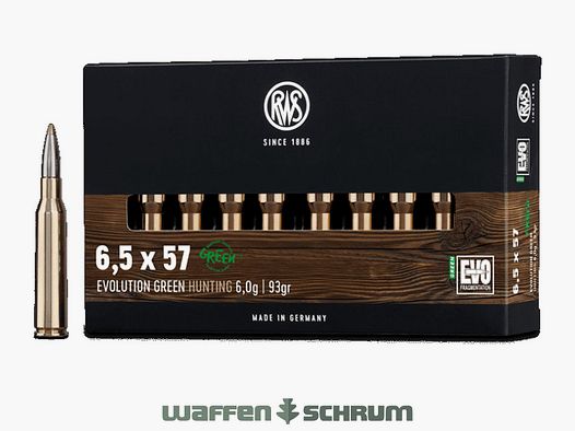 RWS Evo Green 6,0g - 93gr 6,5x57