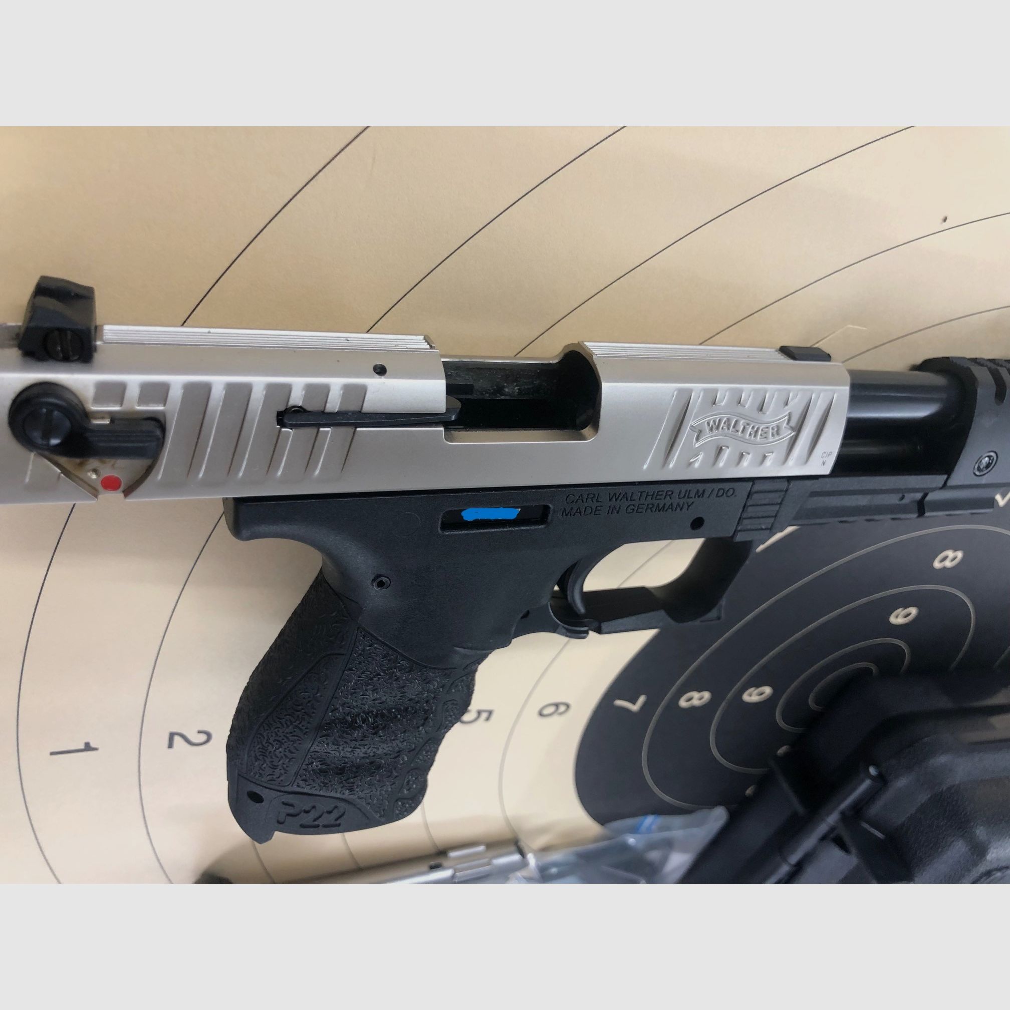 Walther Pistole P22 Q Target 5 " 