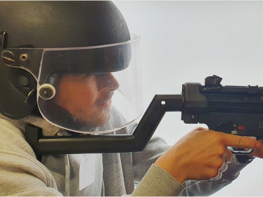 Heckler & Koch Heckler & Koch MP5 / SP5 culata doblada para cascos con visor