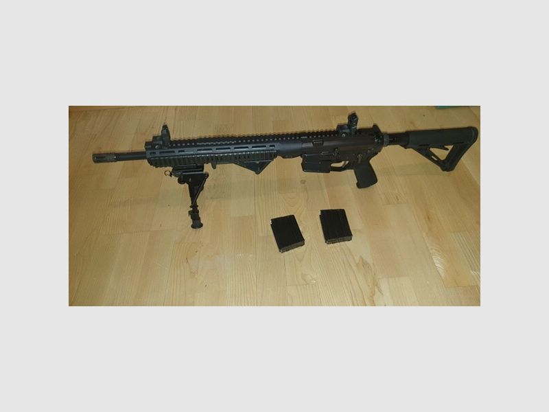 Savage Arms Recon MSR 15 .223Rem Selbstladebüchse AR15 AR Büchse Halbautomat Magazin Zweibein