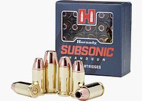 Hornady Subsonic 9mm Luger 147GR XTP 25 patronen