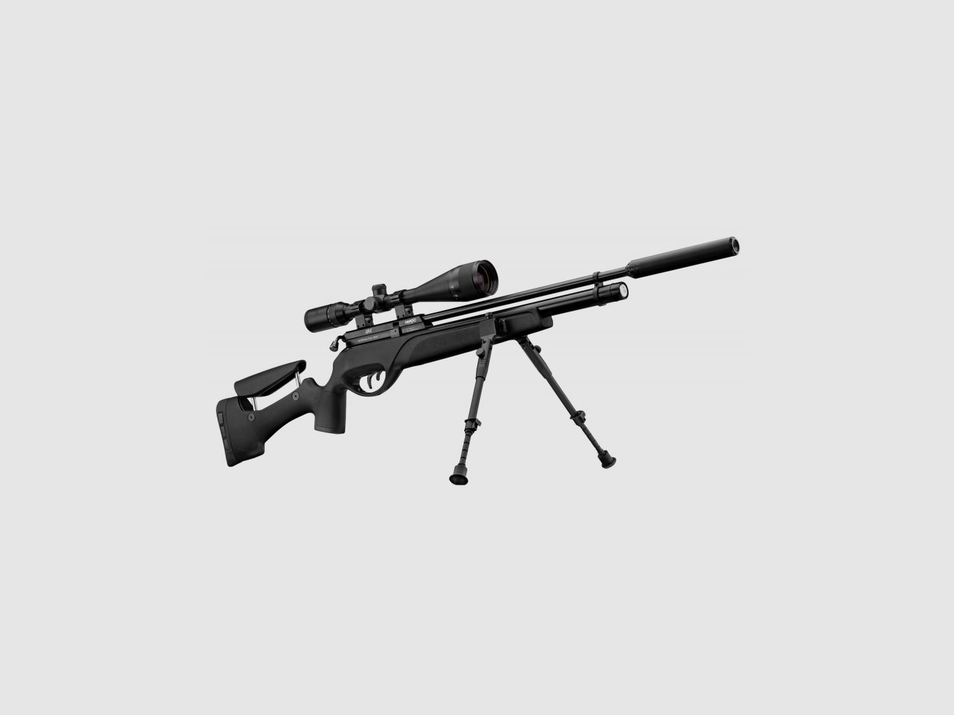 Gamo Pack HPA PCP Gewehr +6-24x50 + Pumpe + Flexibel + Schalldämpfer + Zweibein, Bild 2 von 8