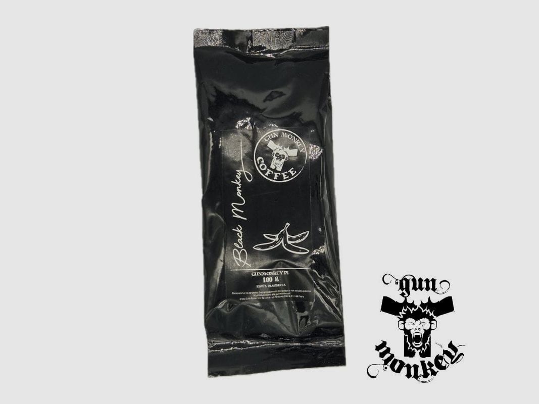 Kawa ziarnista Gun Monkey Coffe "Black Monkey" 100g