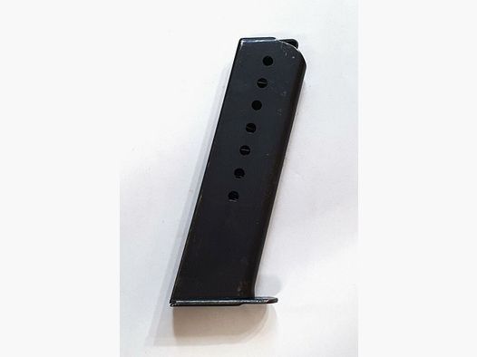 Carl Walther Waffenfabrik Walther P38 Magazin, 2. Weltkrieg, mit Wehrmachtstempeln, gebraucht