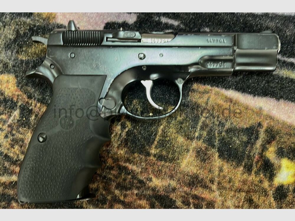 CZ75 halbautomatische Ganszstahlpistole zum Sonderpreis 9mmLuger