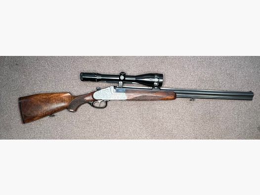 Krieghoff Bockbüchflinte Kal. 6,5x57R & 20/76 & Bdf. Lauf Kal. 20/76