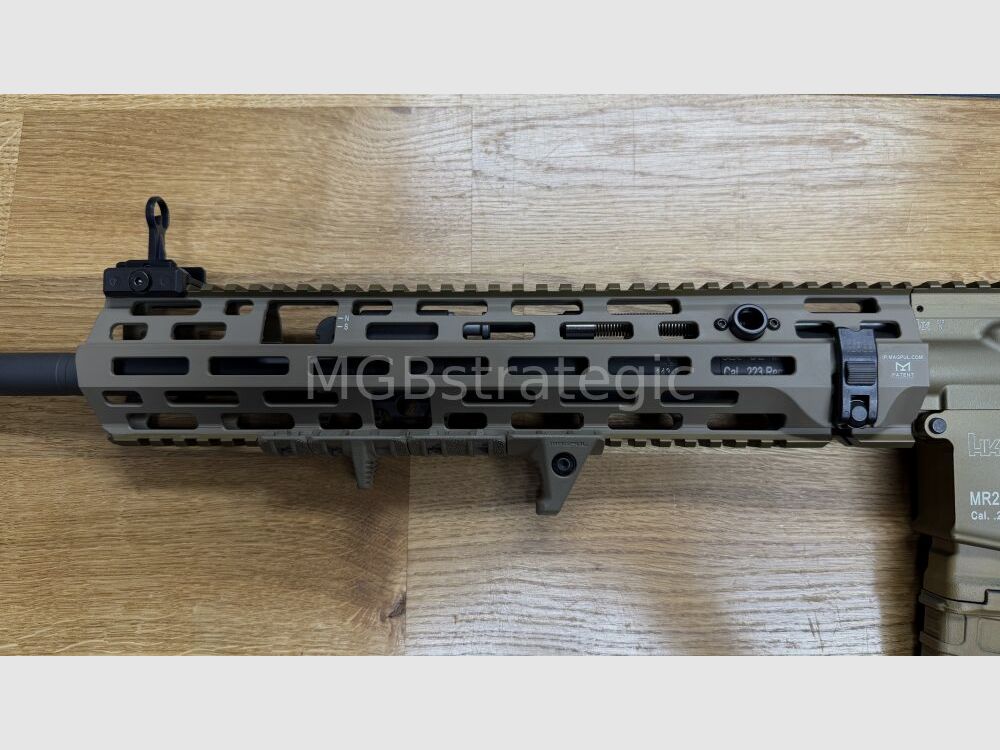 Heckler & Koch MR223 A3 G95A1 Mejoras 16,5 Caño Rifle Semiautomático .223Rem Versión Civil H&K G95A1 con Mejoras G95K y G95A1 / HK416 H&K 416 / MR 223 A3 MGB95A1