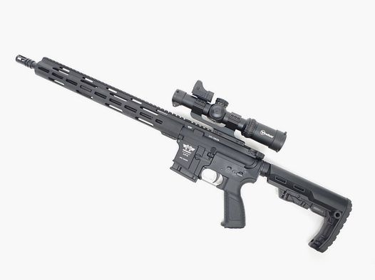 Messerschmitt AR15 16,75" Noir + Firefield Commando Kit Bundle