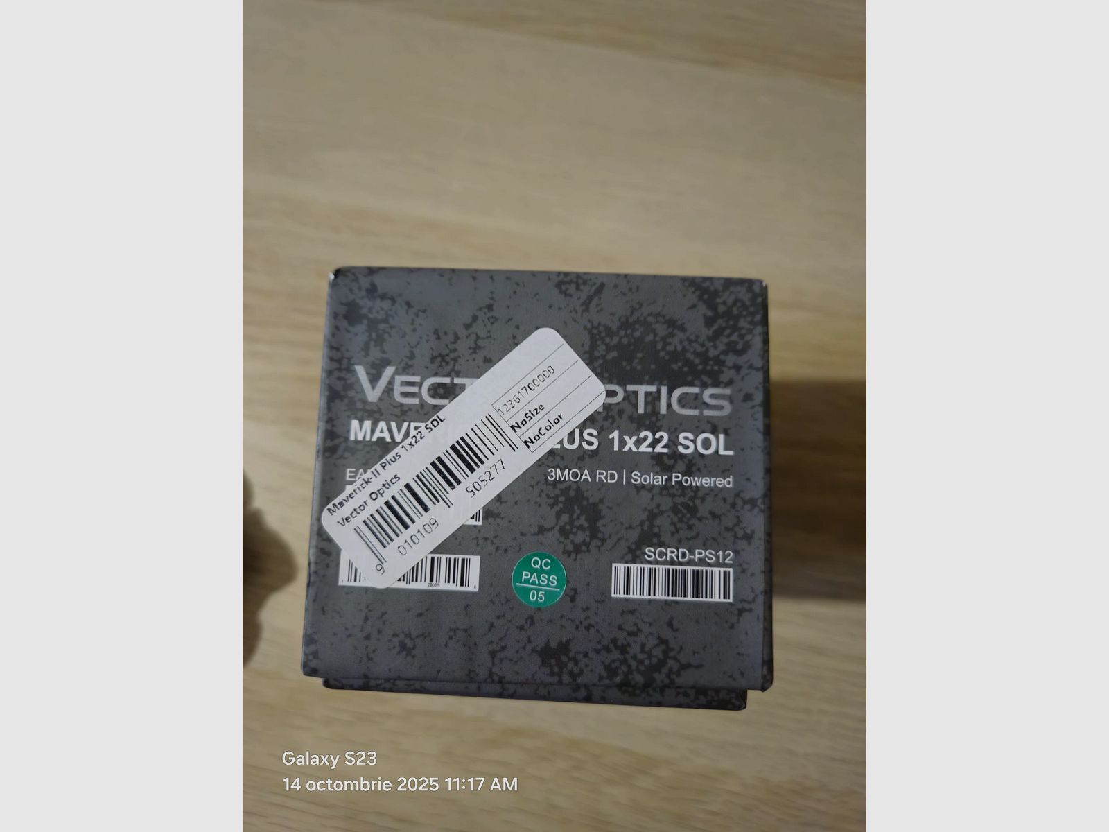 Vector Optics Maverick-II Plus 1x22 SOL Rotpunktvisier 2025