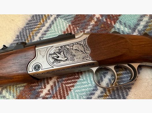 Merkel SLII Simson escopeta de cerrojo termostabil con tensión manual 7x65R 20/76