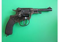 REVOLVER NAGANT RUSSO IMPERIALE WW2, 1939, MODELLO DA UFFICIALE A DOPPIA AZIONE, Arsenal di Tula    #87