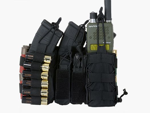 Multi-Mission MOLLE Front-Panel - Black [8FIELDS]