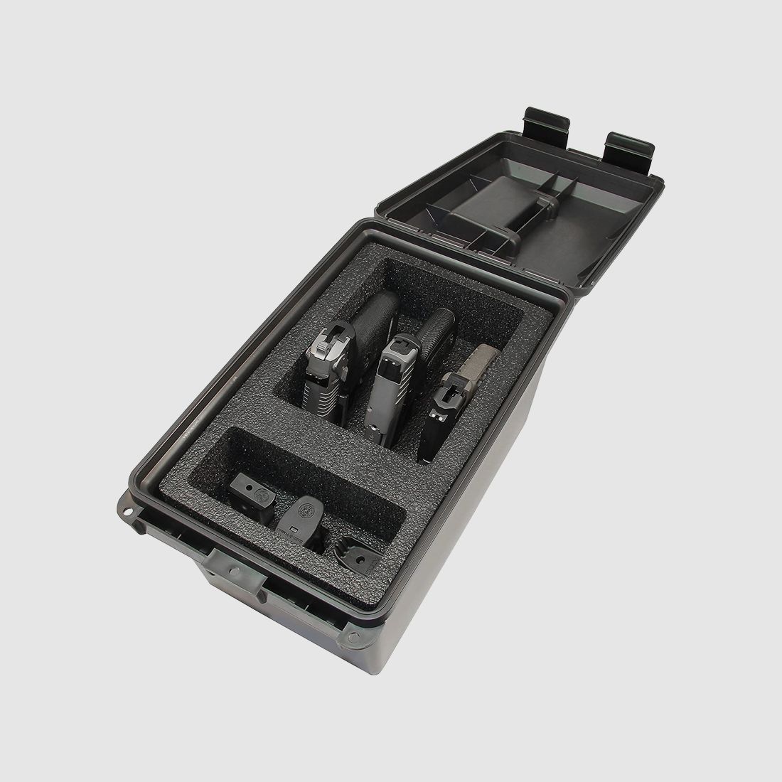 MTM Transportkiste für Pistolen TPC3 dunkelgrau