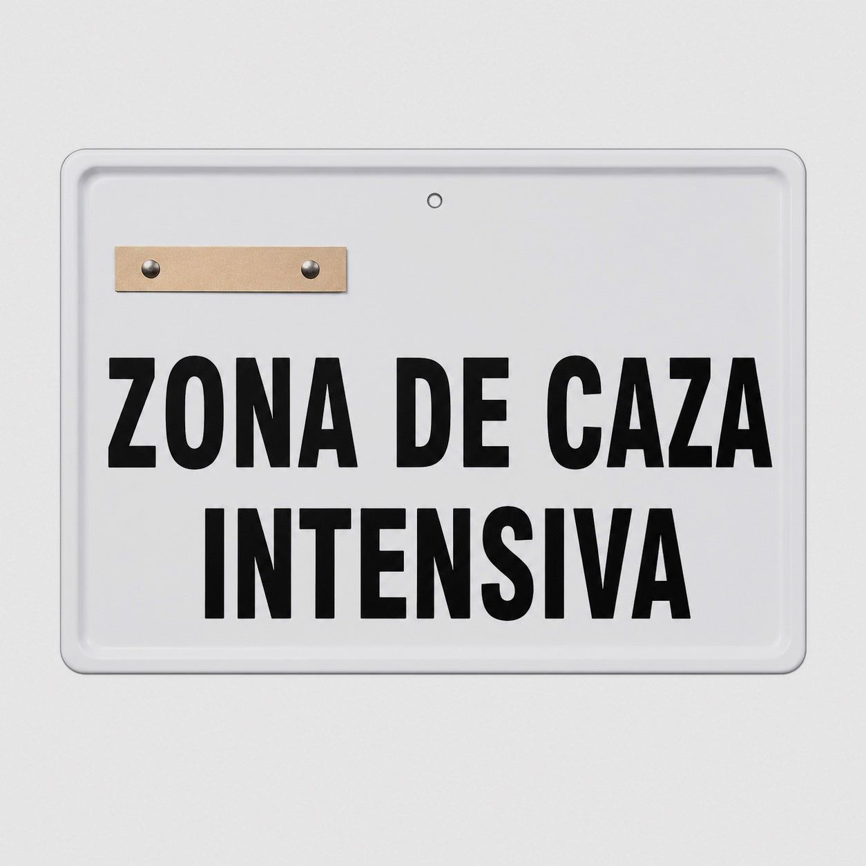 Tafel Jagdzone Intensiv Gemeinschaft Valencia 50x33 cm
