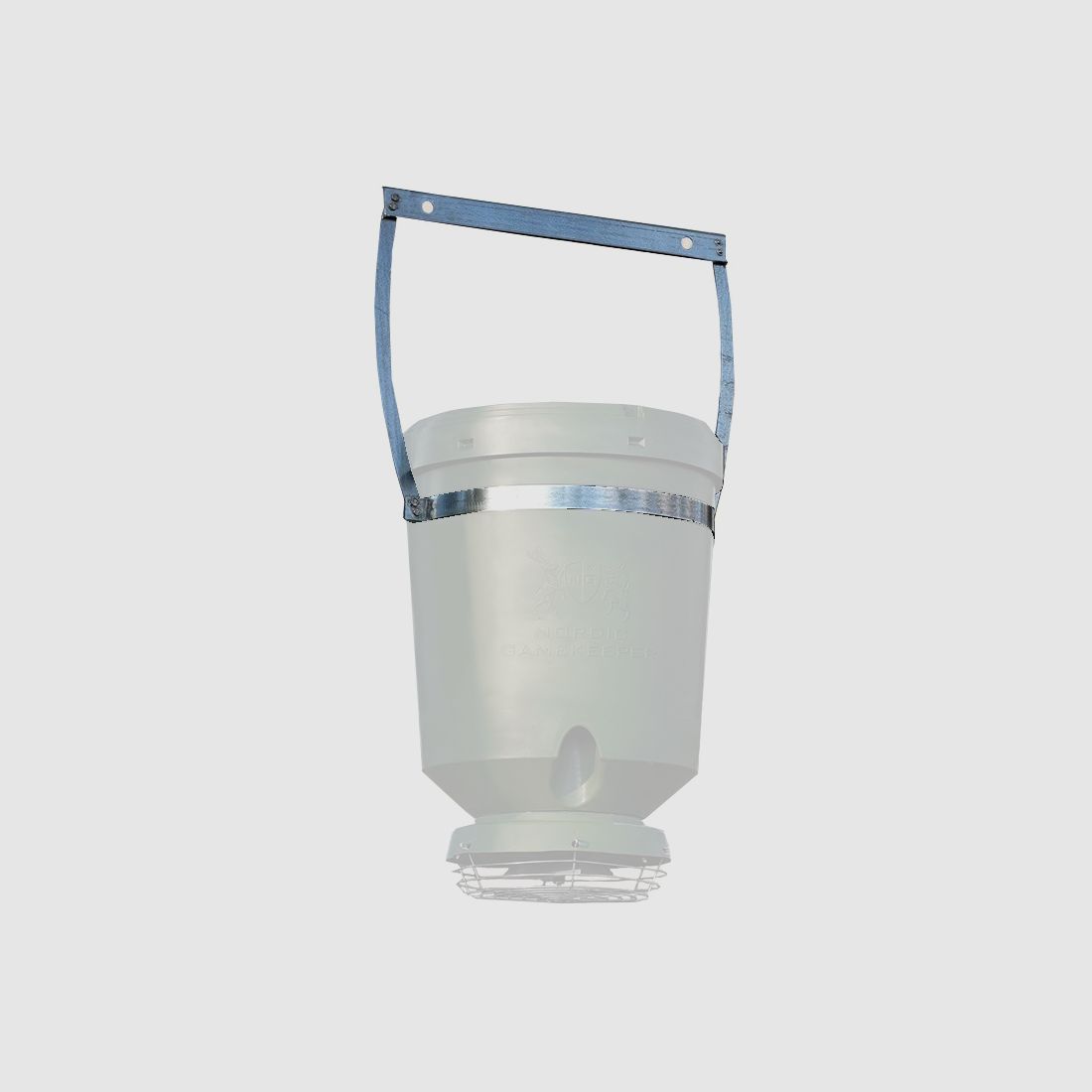 Set di sospensione per distributore di mangime completo da 125 litri con FeedCon.