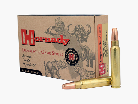 375 Ruger Hornady VINTAGE MATCH™ 300 gr DGS® VE20