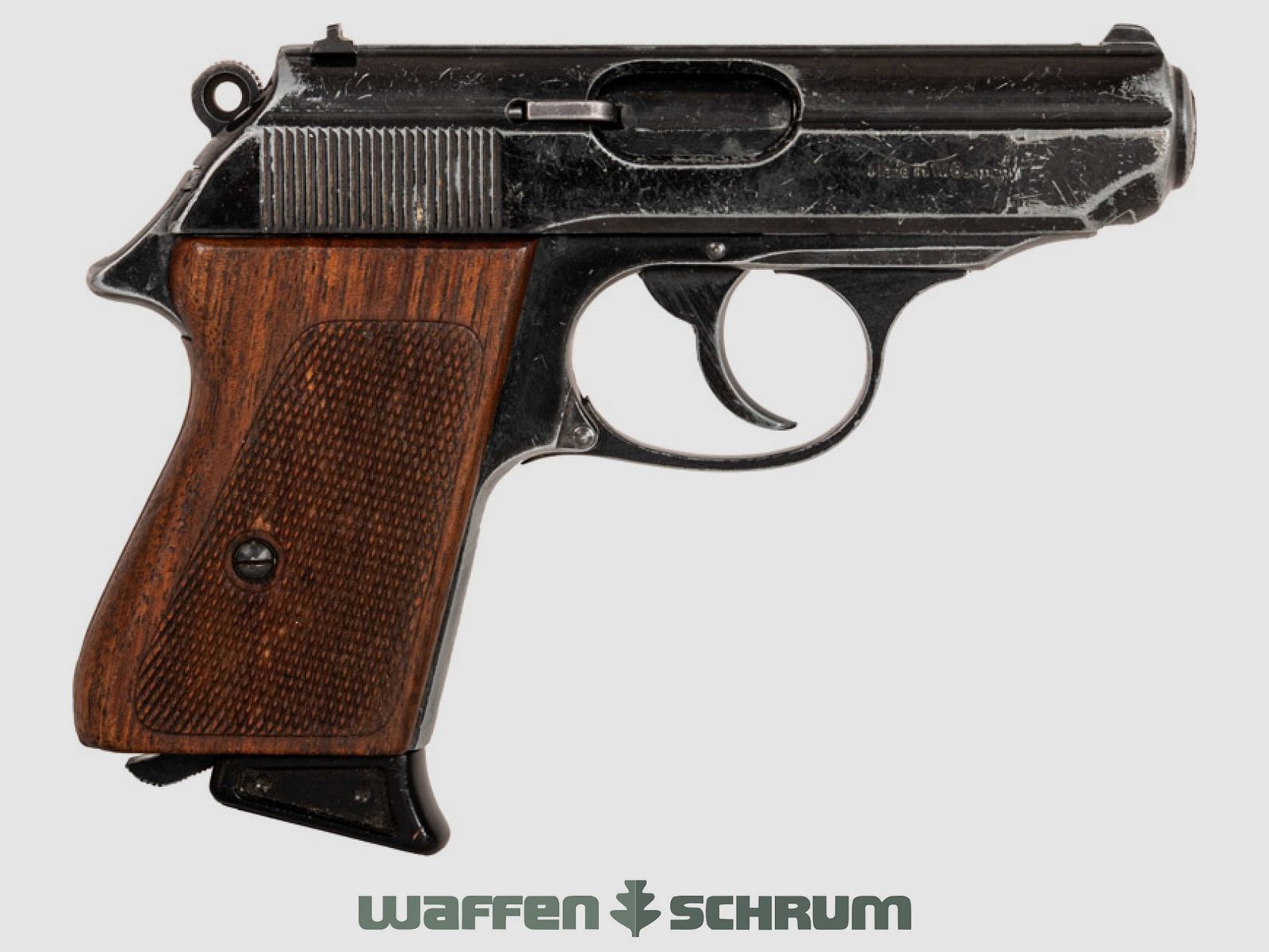 Erma EP752 .22lr , Holzgriffschalen mit Fischhaut LL: 85 mm