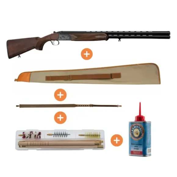Pack Flinte Bockdoppelflinte Country - Kal. 20/76 Schaftpistole