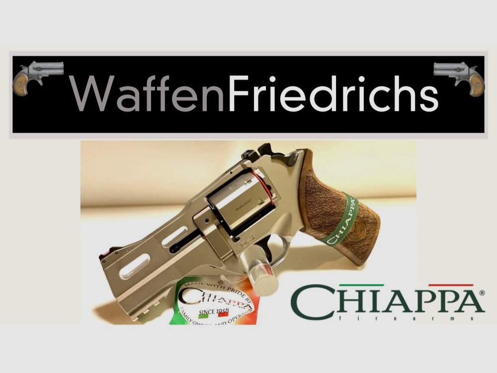 CHIAPPA	 RHINO 40DS Revolver Nickel - Waffen Friedrichs