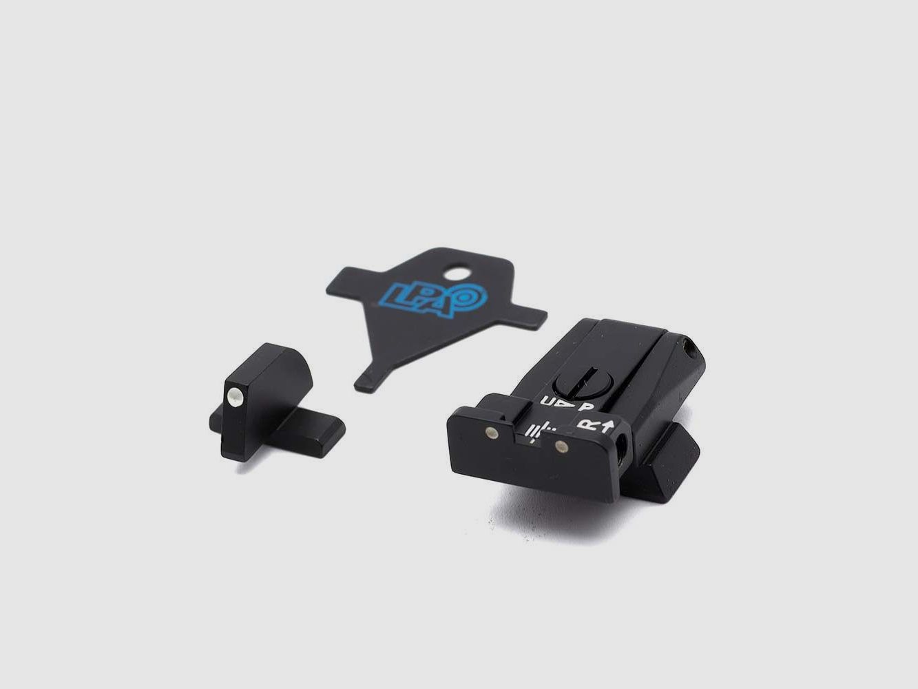 LPA SPR49HK30 Juego de mira ajustable para H&K USP 40, USP 45, HKP8, imagen 1 de 3