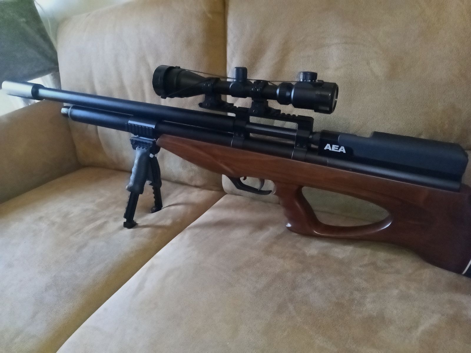 AEA Challenger Bullpup Kaliber 50. Ultimatives Set