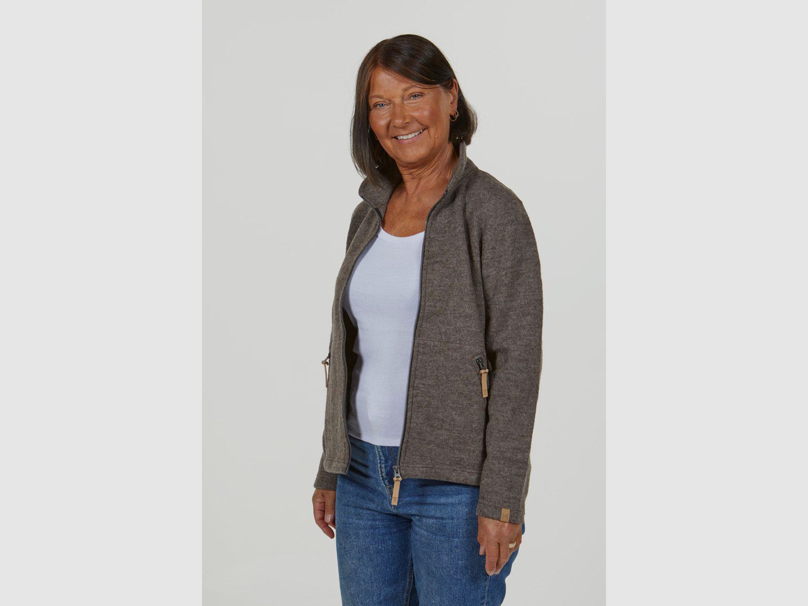 IVANHOE NLS TWIG Full Zip Nutmeg