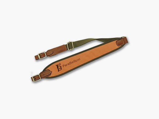 PARABELLUM Porta Fusil Cordura, Piel y neopreno, naranja seguridad