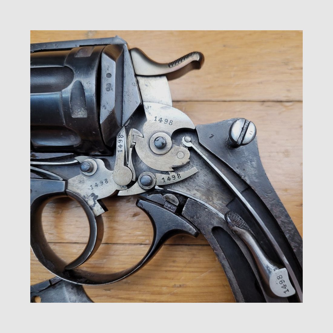 Rarissimes und schöner Revolver Modell 1874 für Marineoffizier – vollständig einheitliche Seriennummer – MAS von 1885 – sehr guter Zustand, Bild 29 von 29