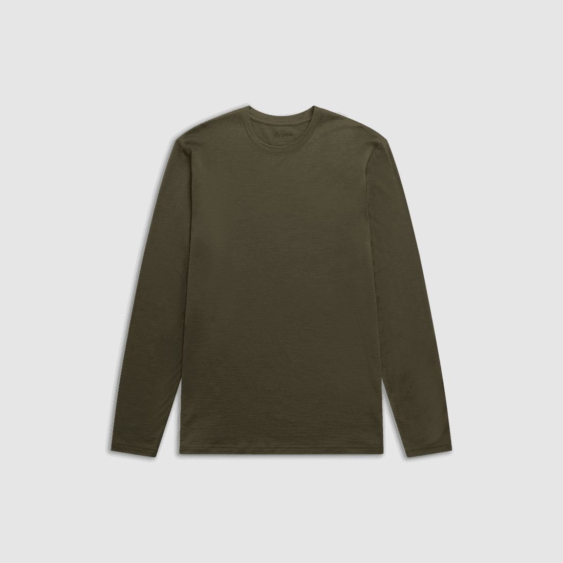 Bergans Merino Manica Lunga Uomini Pine Forest XXL