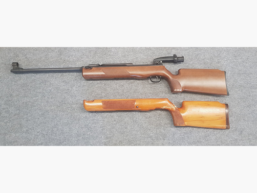 Weihnachtsangebot Seltenes aus Suhl Oberhebelspanner Luftgewehr Haenel Mod. IV/M im guten restaurierten Zustand Oberhebel 4M cal. 4,5mm Diabolo