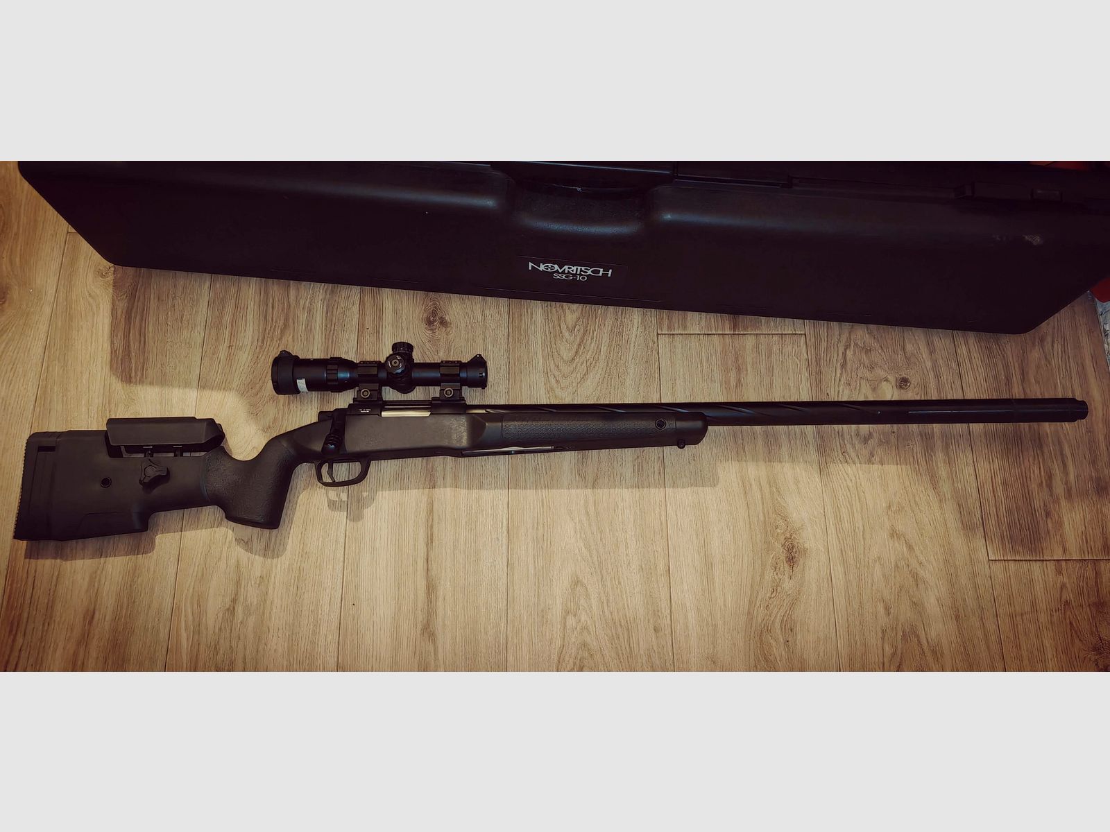 Novritsch SSG10-A2: Bijna nieuw high-end setup met custom upgrades