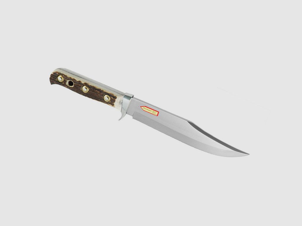 Jagdmessser Puma Bowie Stahl 1.4125 KlingelĂ¤nge 15,6 cm inklusive Lederscheide (P18)