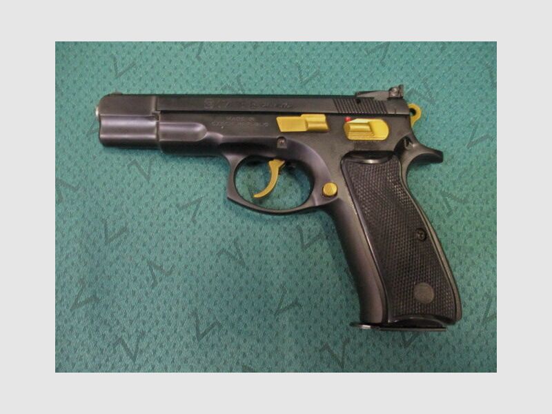 Pistole 9mmLuger CZ75 Frankonia-Sport mit verstellbarer Visierung CZ75