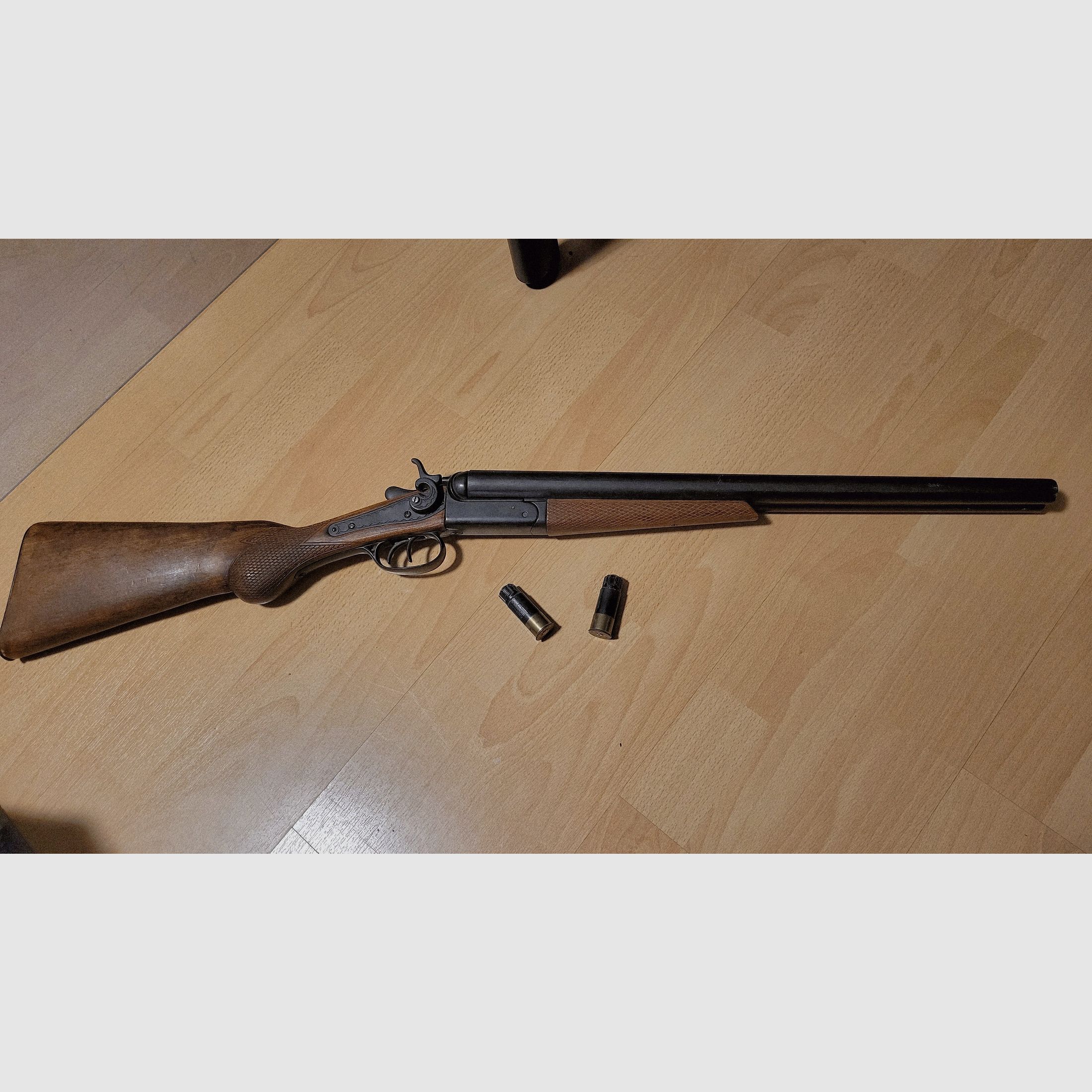 Schrotflinte Wyatt Earp USA 1881 - Deko Waffe mit Doppellauf / Querflinte