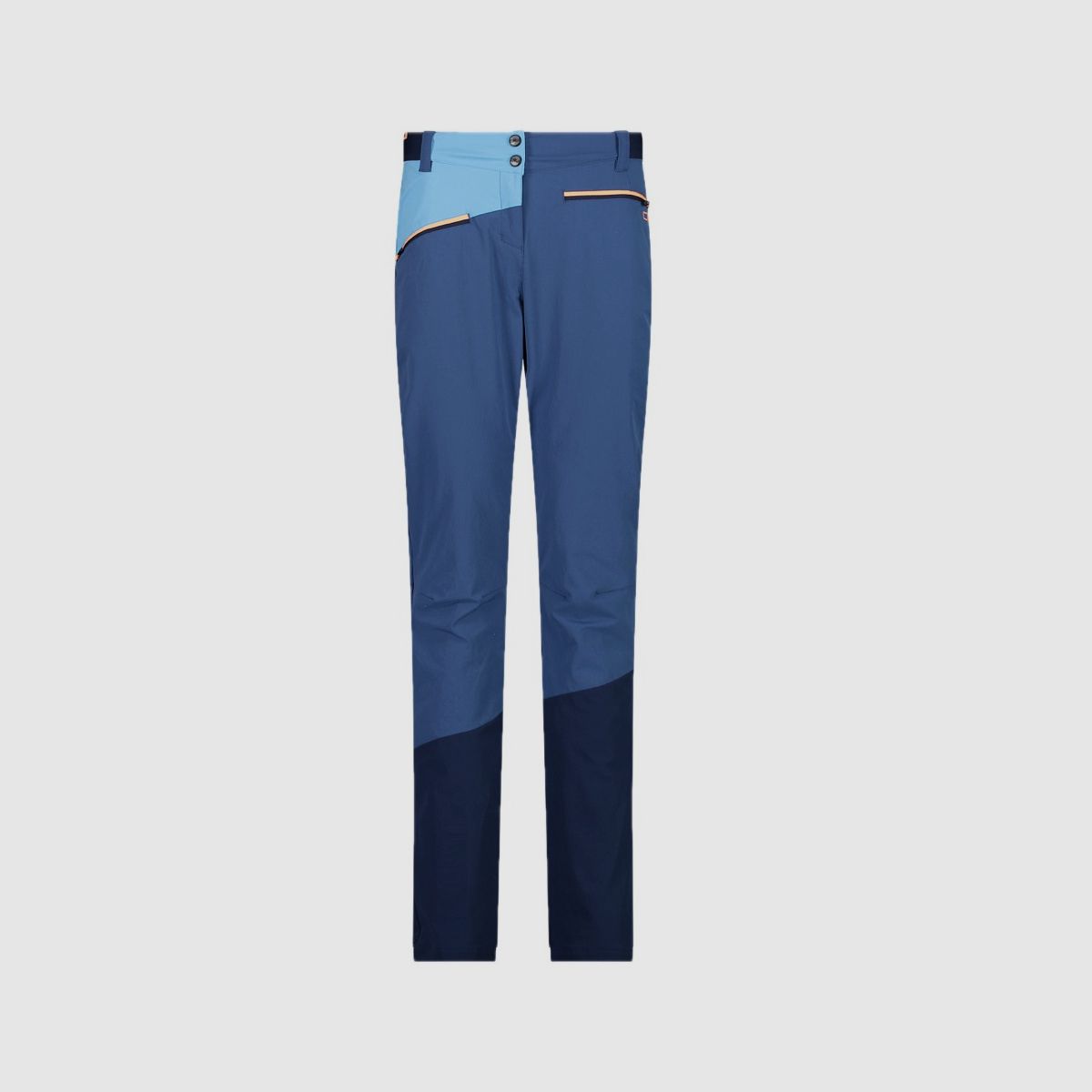 CMP Damen Unlimitech Hose aus 4 Way Stretch Material Blau
