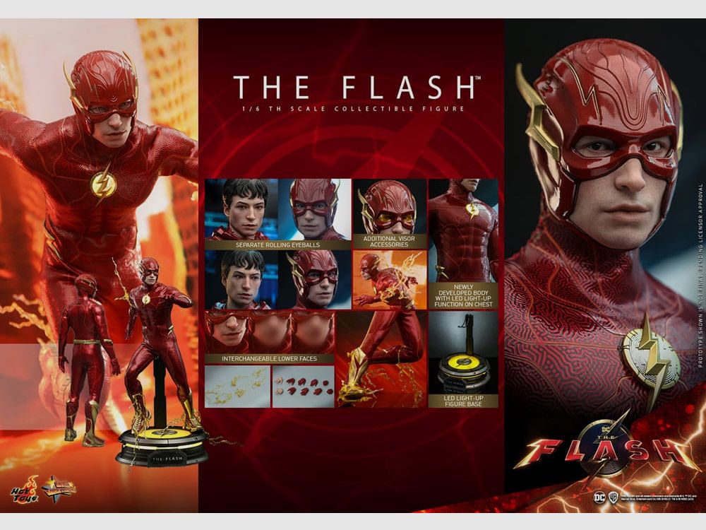 The Flash Movie Masterpiece Actionfigur 1/6 The Flash 30 cm | 43220