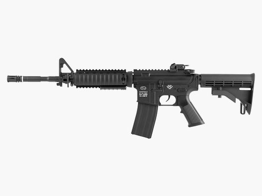 FN Herstal M4A1 Black 4.5mm BB - Compressed Air Co2 Non BlowBack