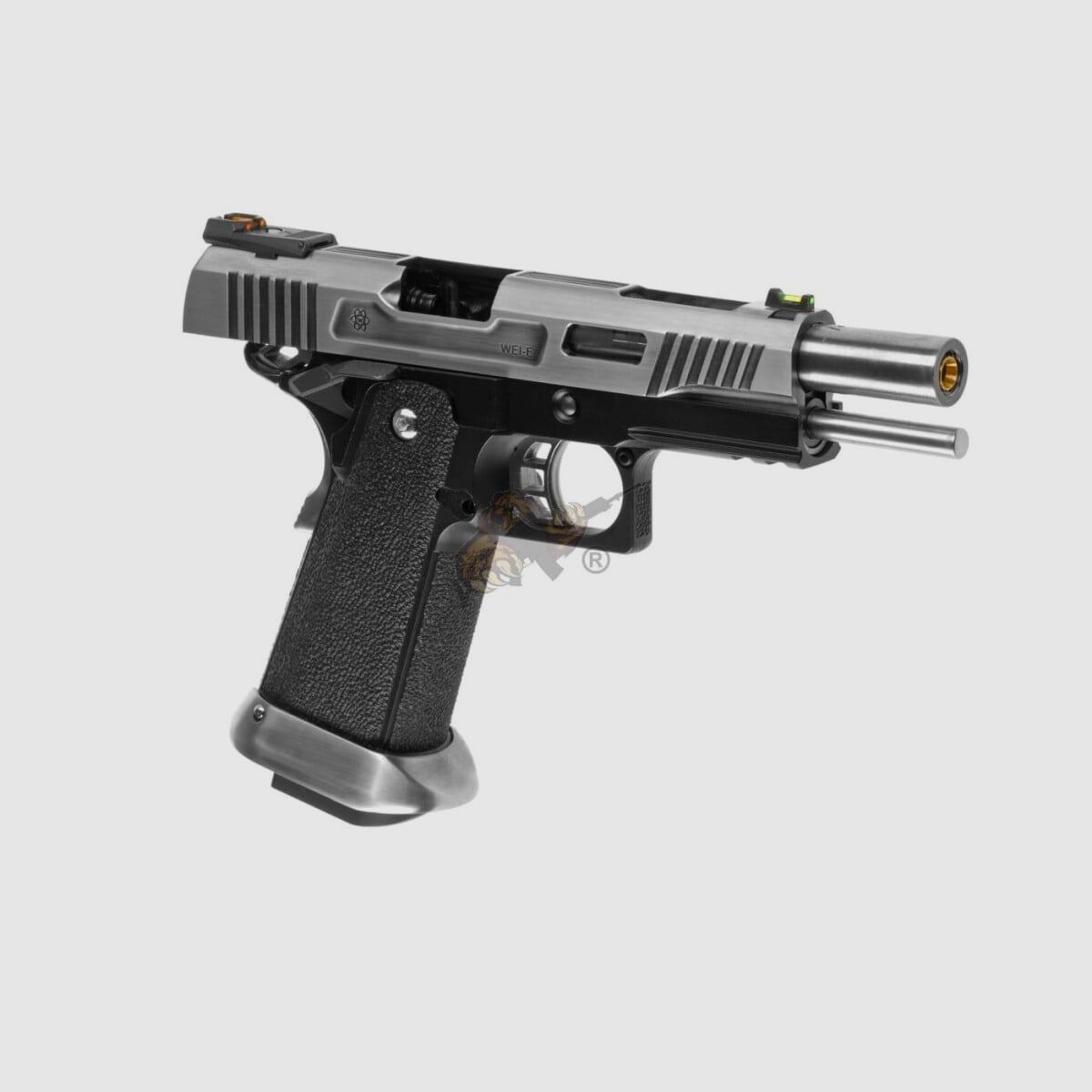 WE Hi-Capa 5.1 Force Full Metal Silver GBB -F-, immagine 3 di 6