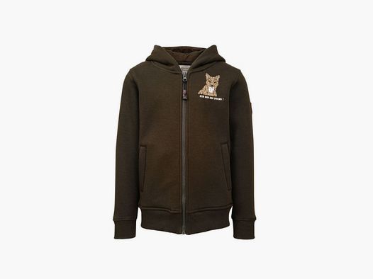 Hubertus K-Hoodie Jacket "I am a Fox"
