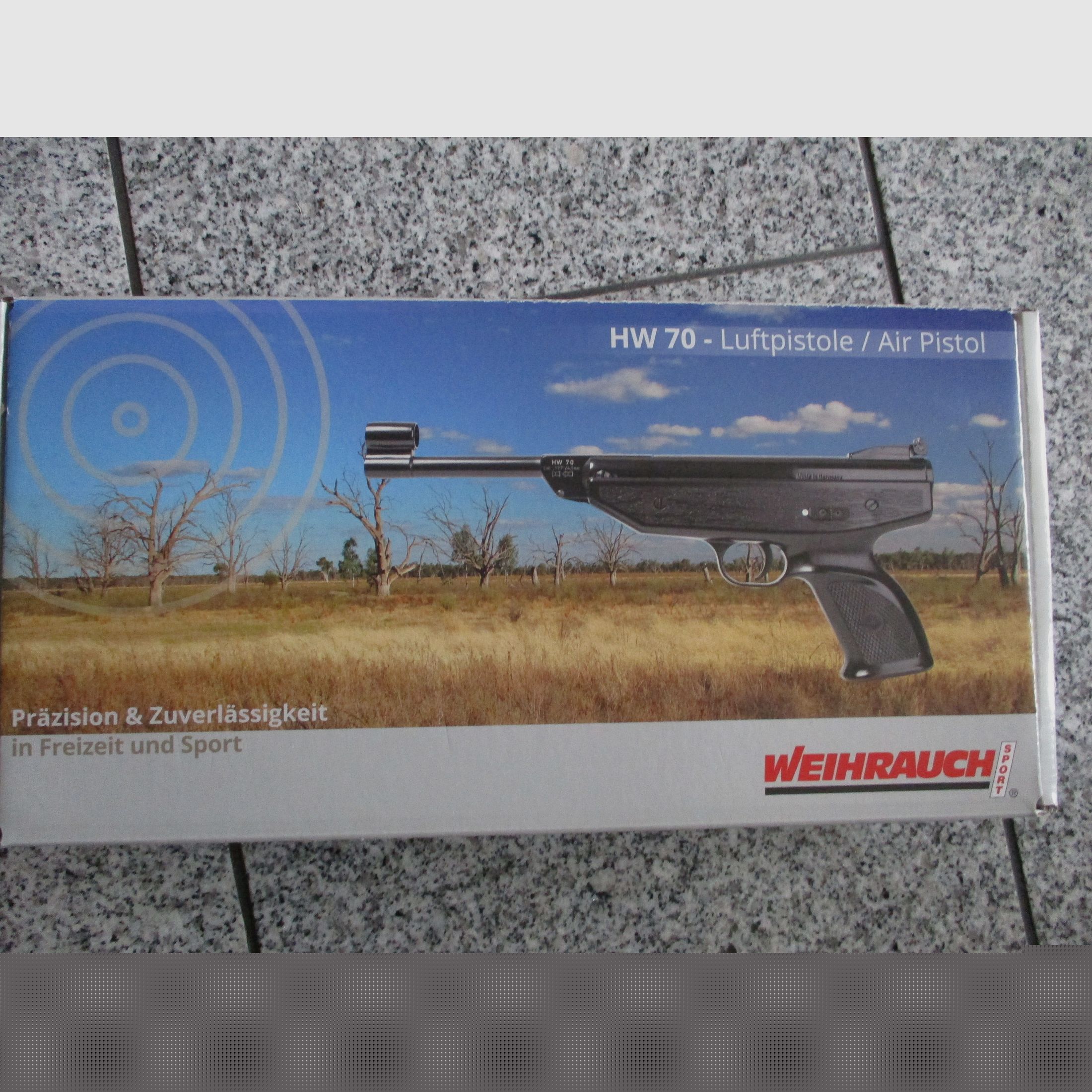Weihrauch Luftpistole HW70 im Kaliber 4,5 mm NEU