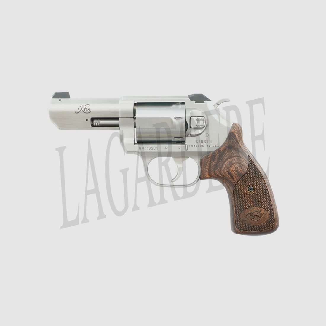 KIMBER K6S DA SA 3" GEBÜRSTET (REVOLVER)