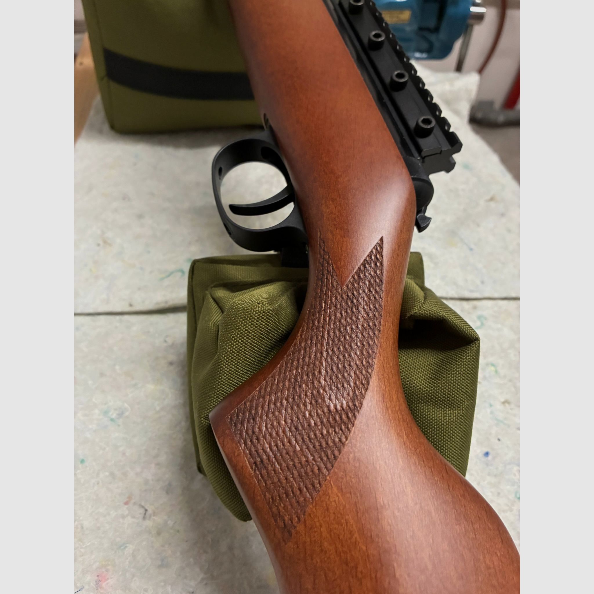 Luftgewehr Diana 31 T06 Luxus-Holzschaft mit Hawke ZF - wie 34 / 35