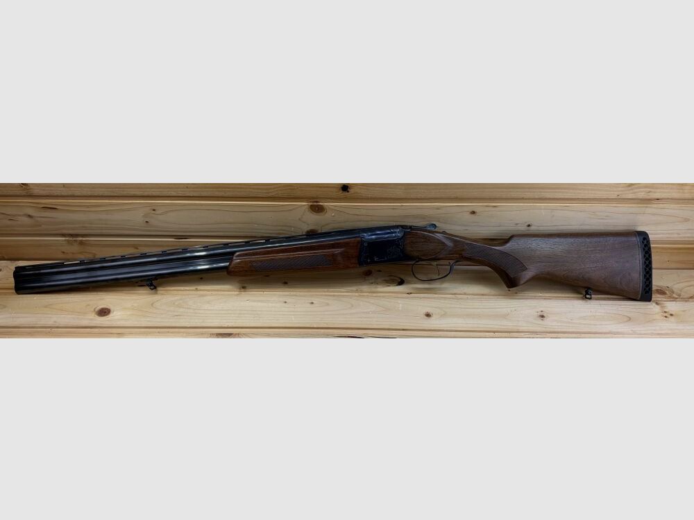 Escopeta Baikal de doble cañón 12/76 / longitud de cañón de 67 cm con chokes intercambiables 12/76